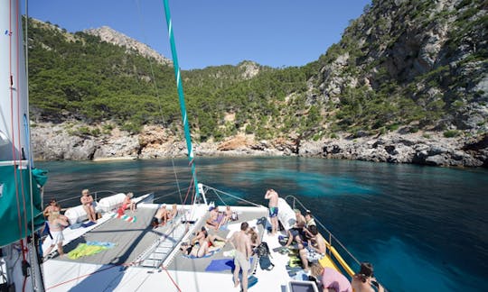 Majorca North Coast catamaran cruise with lunch