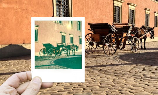 Classical photo with Polaroid tour through Warsaw
