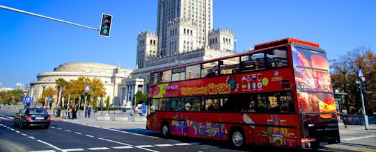 Hop-On Hop-Off Warsaw bus pass - 24, 48 or 72 hours