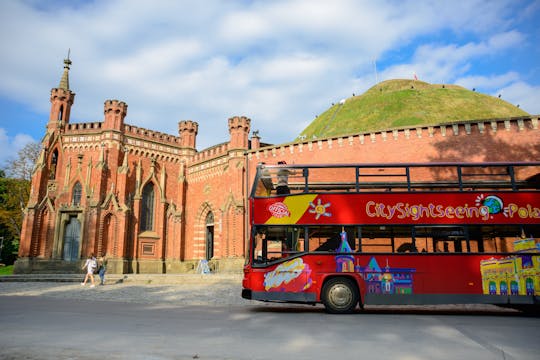 Krakow 24h and 48h hop-on hop-off bus with optional river cruise