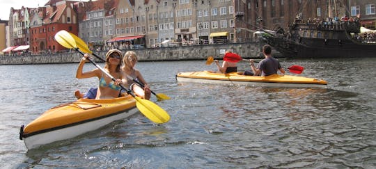 Gdansk tour by kayak on the Motława River